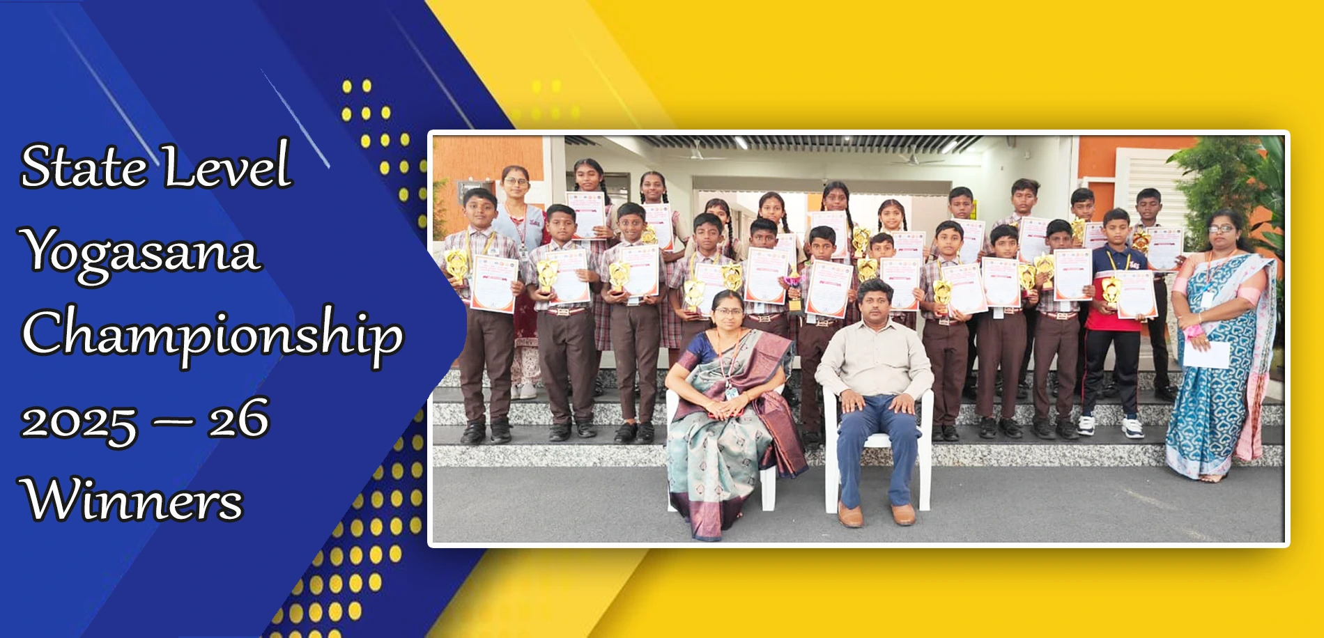 State Level Yogasana Championship 2025 – 26