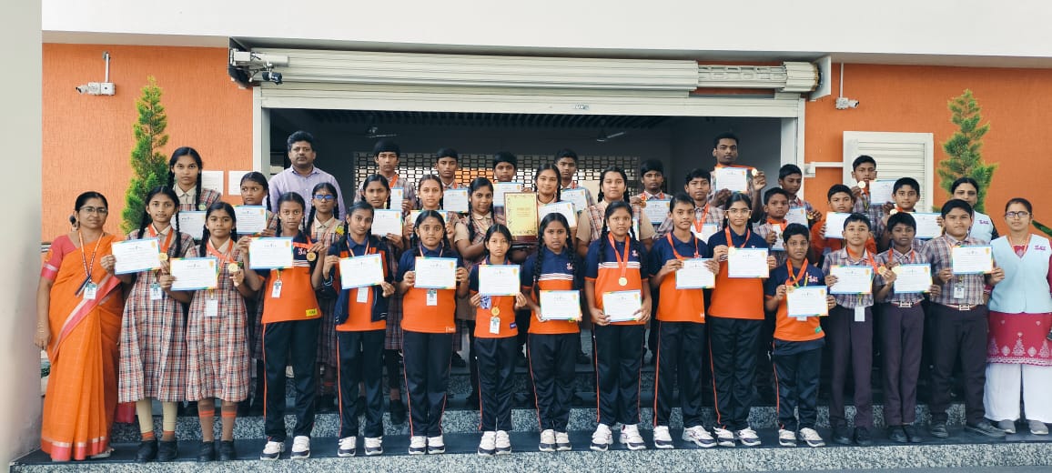 Medals, Certificates have been awarded to the winners and an overall trophy for the school.