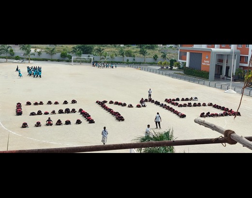 Yoga Smiles: Our young Yogi’s of Senthil Matriculation School celebrated International Yoga Day with enthusiasm and joy!