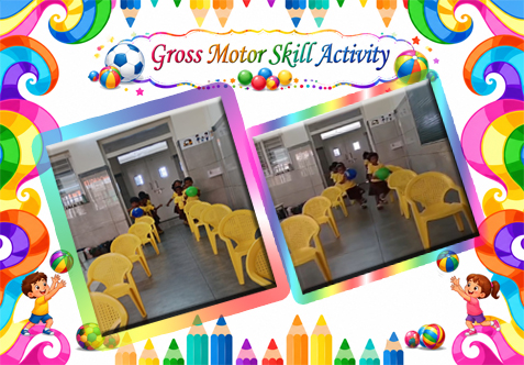 "Ball Balance Challenge" : UKG Little Champions in Action!  Our UKG champs turned into little athletes today as they took on the exciting "Zigzag Ball Walk" challenge to boost their gross motor skills and super balance.