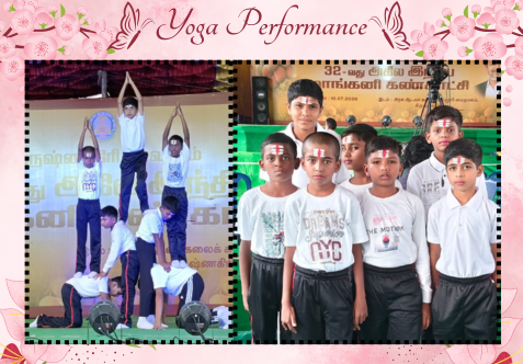 The Mango Exhibition was held in Krishnagiri on 22nd  July, celebrating the region’s rich mango heritage and agricultural significance. Our School Children participated enthusiastically in the event and showcased their talent through a vibrant Yoga Performance.