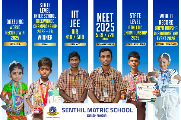 top 5  schools in KRISHNAGIRI